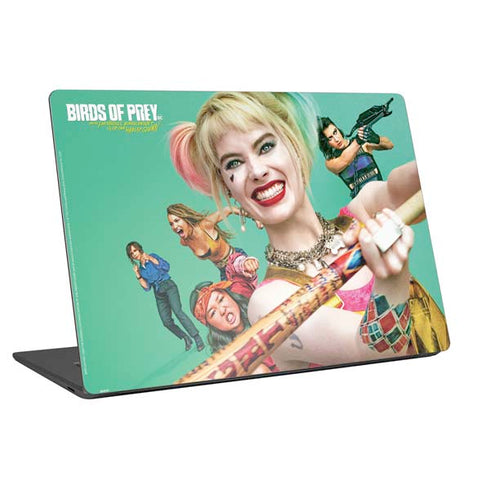 DC Comics Harley Quinn Birds of Prey Movie Poster Universal Laptop 11in (8.8 x 6.2in) Skin